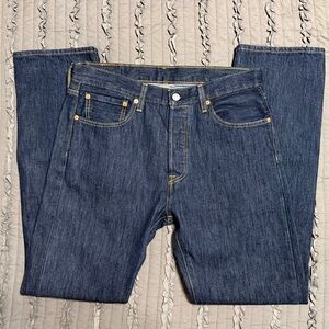 Levi's Dark Blue Straight Jeans 32x32
